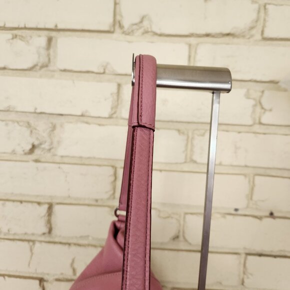 Like New Coach Madison Isabelle Pink Leather Shoulder Bag Purse - Picture 8 of 17